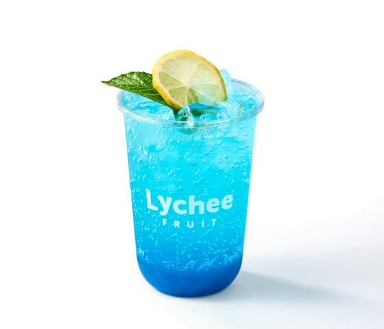Blue Lemon & Mint Mojito