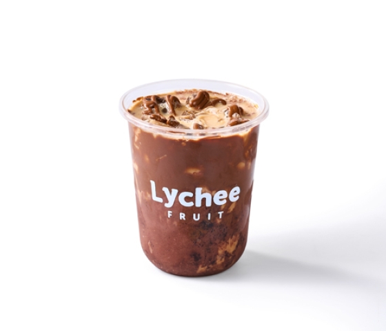 ice latte double chocolate cake